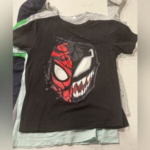 Marvel Black and Red Spider-Man Venom Tee